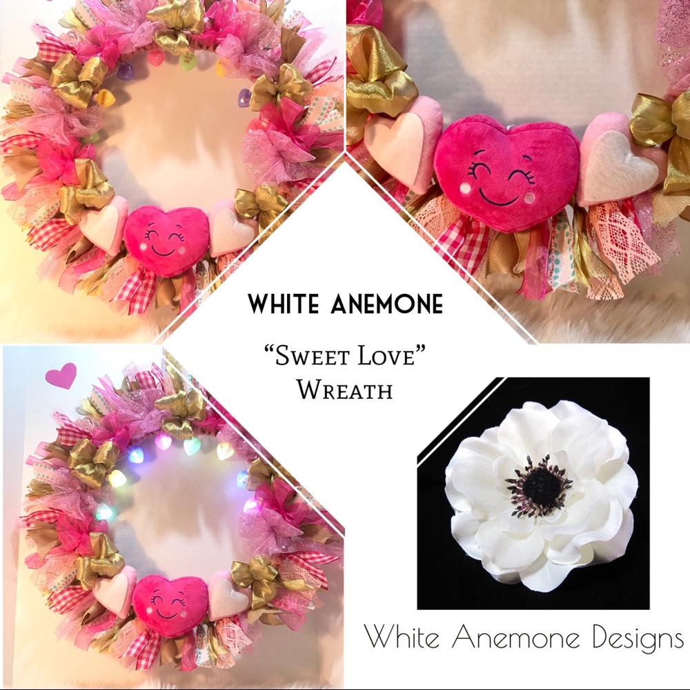 “Sweet Love” wreath.
